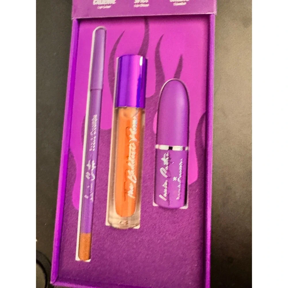 Beauty Creations x Louie Castro Fuego Lip Trio‎ Caliente Spicy Cheeto LCL02 NEW